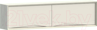 Шкаф навесной WellMaker Куб ПВ2-200 (аляска/снежный)