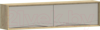 Шкаф навесной WellMaker ПВ2-200 (аризона/кварцевый)