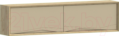 Шкаф навесной WellMaker Куб ПВ2-200 (аризона/песочный)