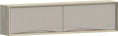 Шкаф навесной WellMaker Куб ПВ2-200 (монтана/кварцевый)
