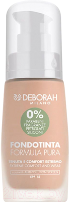 Изображение товара Тональный крем Deborah Milano Formula Pura Foundation №0 (30мл)