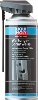 Смазка техническая Liqui Moly Pro-Line Wartungs Spray Weiss / 7387 (400мл)