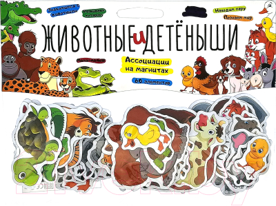 

Развивающий игровой набор Анданте, Животные и их детеныши. Познаем мир / NF1049