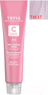 

Крем-краска для волос Tefia, Блонд, Color Creats тонер Т 10/17