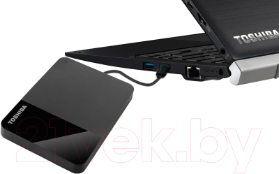 Внешний жесткий диск Toshiba Canvio Ready 2TB Black (HDTP320EK3AA)