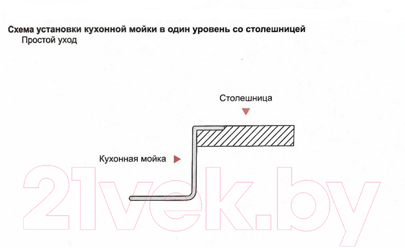 Мойка кухонная Gerhans K37851B-L