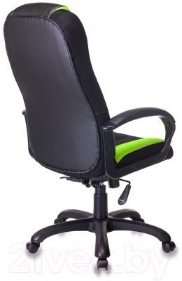 Кресло геймерское Бюрократ Viking-9 (черный/салатовый)