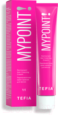 Крем-краска для волос Tefia Mypoint 10/87 (60мл, экстра светлый блондин коричнево-фиолетовый)