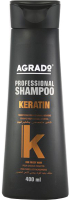 Шампунь для волос Agrado Prof Keratin (400мл) - 