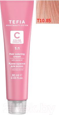 

Крем-краска для волос Tefia, Блонд, Color Creats тонер Т 10/85
