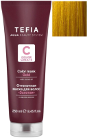 

Тонирующая маска для волос Tefia, Color Creats Золотая