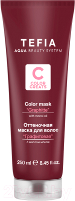 Тонирующая маска для волос Tefia Color Creats Графитовая (250мл)