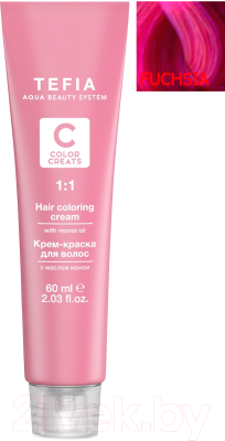 

Крем-краска для волос Tefia, Розовый, Color Creats