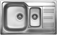 Мойка кухонная Ukinox Гранд GRP800.500 15GT8K-O (с сифоном) - 