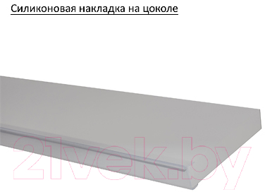 Кухонный гарнитур Eligard Виктория 1.7 (белый структурный рамка/дуб монтерей рамка/кашемир)