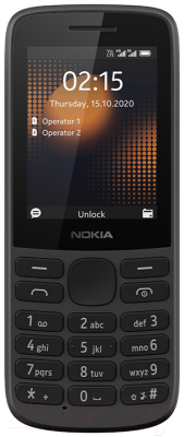Мобильный телефон Nokia 215 4G / TA-1272 (черный)
