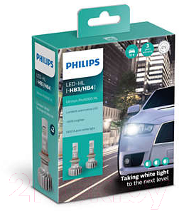 Комплект автомобильных ламп Philips 11005U50CWX2 (2шт)