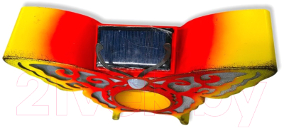 Бра уличное Чудесный Сад S-030 Мотылек (красный/желтый)