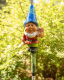 Садовая фигура-светильник Чудесный Сад 681-B Гном в синем колпаке - 
