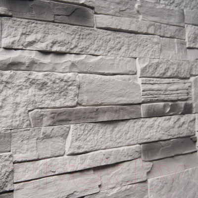 Декоративный камень гипсовый Air Stone Атланта А21.33 (светло-серый/серый)