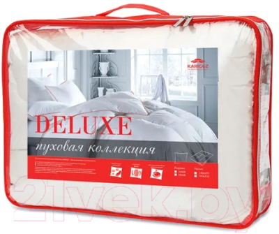 Подушка для сна Kariguz DeLuxe / ДЛ10-3 (50x68)