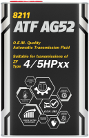 Трансмиссионное масло Mannol ATF AG52 Automatic Special / MN8211-1ME (1л) - 