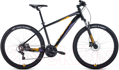 

Велосипед Forward, Apache 27.5 3.2 Disc 2021 / RBKW1M37G041