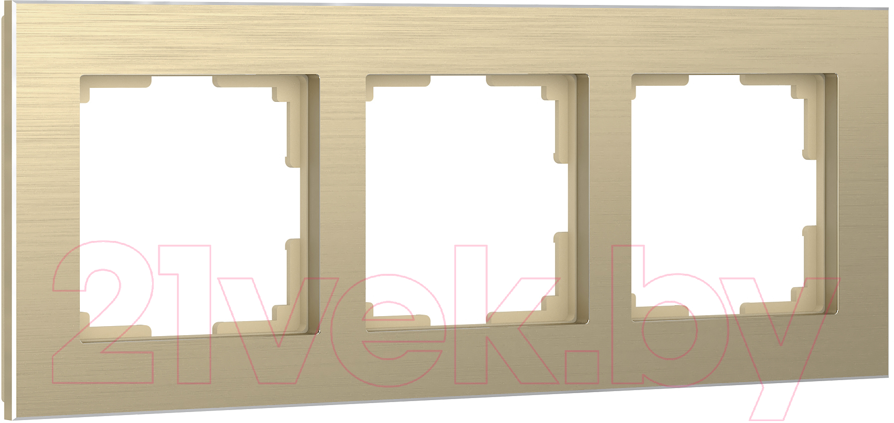 Рамка для выключателя Werkel W0031711 / a052314 (шампань/алюминий)