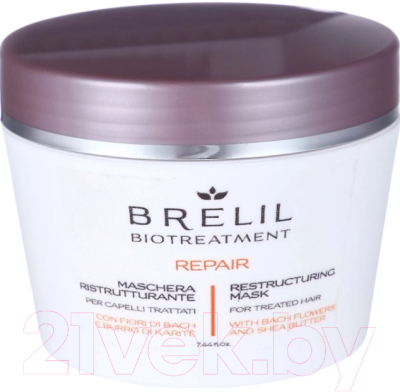 

Маска для волос Brelil Professional, Biotreatment Восстанавливающая