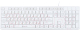 Клавиатура Oklick 500M (белый) - 