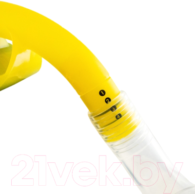 Трубка для плавания Finis Stability Snorkel / 1.05.021.104 (желтый)