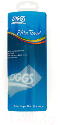 Полотенце ZoggS Elite Towel 300620 (голубой)