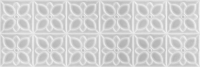 Плитка Meissen Лиссабон Рельеф Квадраты LBU093 (250x750, серый) - 