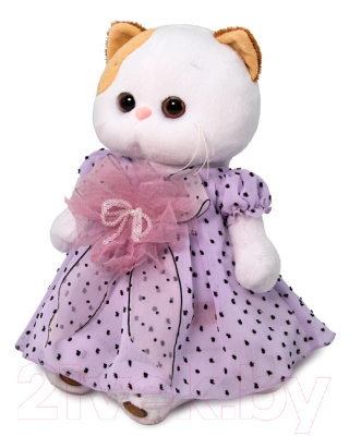 Мягкая игрушка Budi Basa Ли-Ли в нежно-сиреневом платье / LK24-056