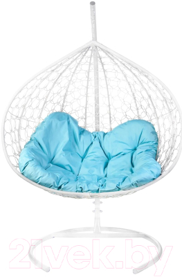 Подушка для садовой мебели BiGarden Для двухместного подвесного кресла (голубой)