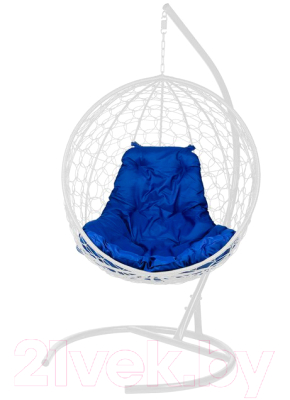 Подушка для садовой мебели BiGarden Для одноместного подвесного кресла (синий)