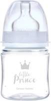 Бутылочка для кормления Canpol EasyStart Royal Baby / 35/233 (120мл, голубой) - 