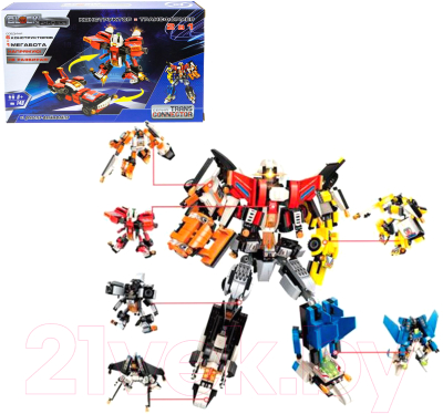

Конструктор 1Toy, Blockformers Мегатрансфайтер / Т18967