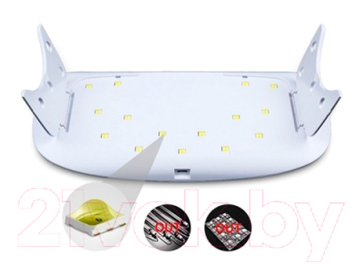 UV/LED лампа для маникюра SUN 2 Mini LED/UV (24Вт)