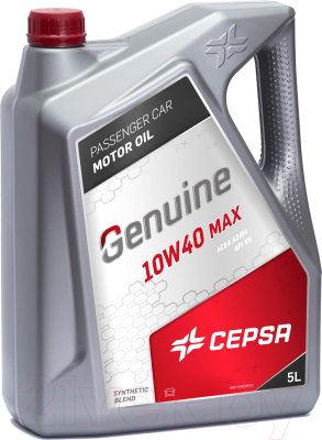 Моторное масло Cepsa Genuine 10W40 Max / 513713090 (5л)