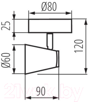 Спот Kanlux Enali EL-1O W / 28760