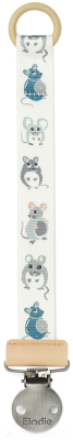 

Держатель для пустышки Elodie, Белый, Forest Mouse Max / 30150187587NA