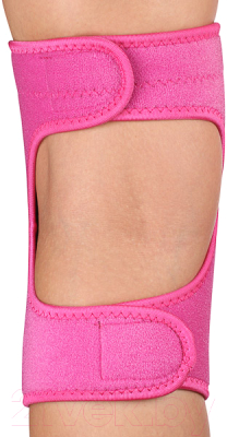 Суппорт колена Indigo IN210 (L, розовый)