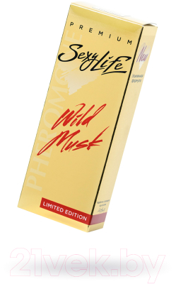 Духи с феромонами Sexy Life Wild Musk №6 философия аромата Aoud Vanille Montale  (10мл)