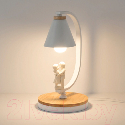Прикроватная лампа Home Light Астерия E014-3-W (белый)
