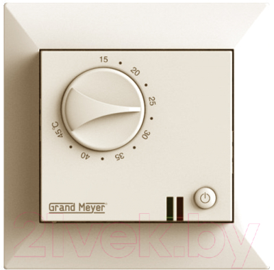 Терморегулятор для теплого пола Grand Meyer Mondial GM-109 (кремовый)