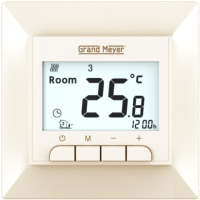 Терморегулятор для теплого пола Grand Meyer GM-119 (кремовый) - 