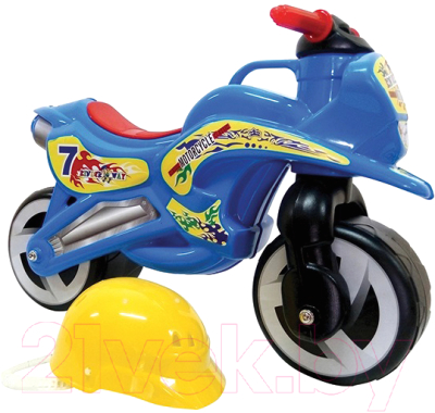 

Каталка детская Orion Toys, Красный;синий, Motorcycle 7 со шлемом / 11-007