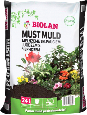 

Грунт для растений Biolan, Чернозем для цветов