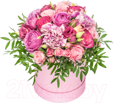 Цветы в коробке 21vek Pinkbox №5